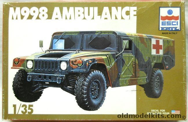 ESCI 1/35 M998 Ambulance, 5032 plastic model kit